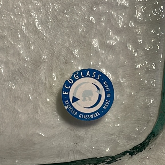 * REPLACEMENT PLATE * Ecoglass Recycled Glass Plate - Picture 2 of 11